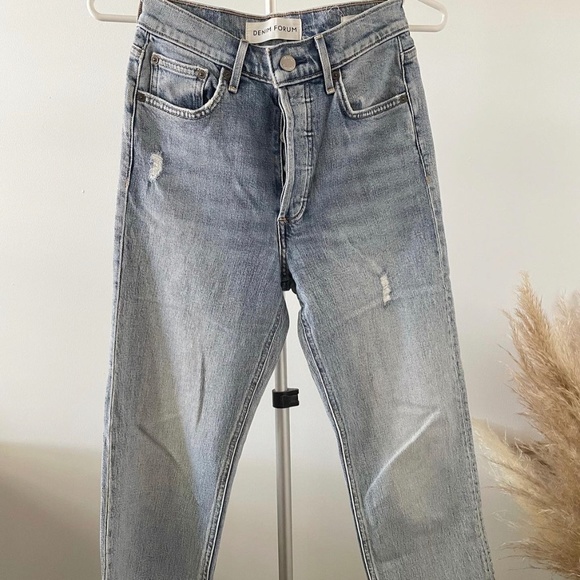 Denim Forum Arlo High Rise Jeans - Picture 1 of 4